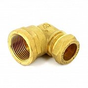 Угол ВР 22 x 3/4" обжим TIEMME